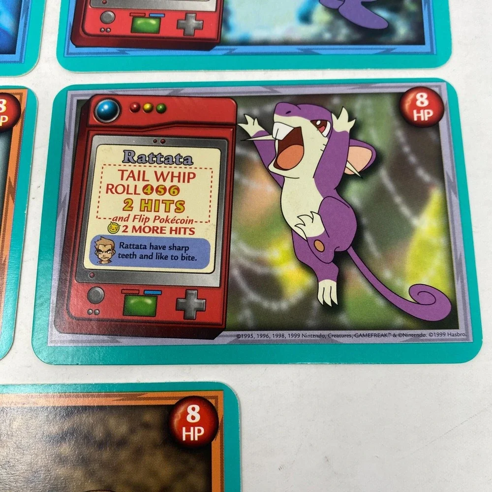 5‎ 1999 Pokemon Trading Cards: Nintendo Creatures Adventure Game Squirtle Machop
